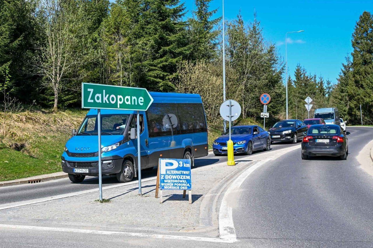 Remont drogi z Zakopanego w kierunku Morskiego Oka. Będą utrudnienia