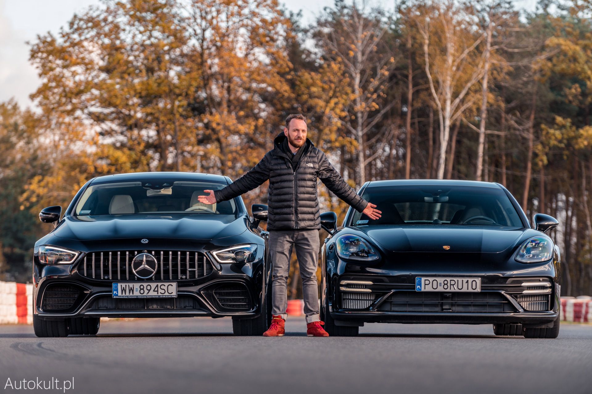 Mercedes-AMG GT 4-door Coupé 63 S kontra Porsche Panamera Turbo S (2020) (fot. Konrad Skura)