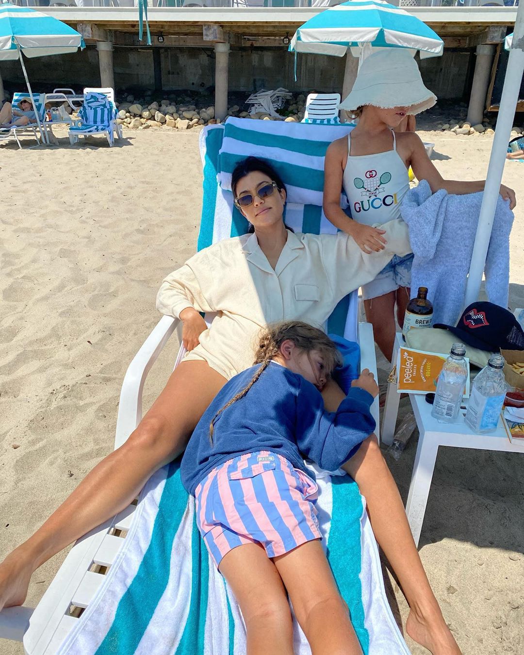 Kourtney Kardashian z dziećmi