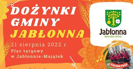 Dożynki Gminy Jabłonna 2022. Gwiazda wieczoru zespół TerazMy