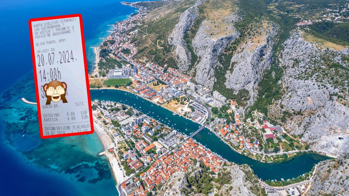 Pokazała ceny na parkingu w Chorwacji