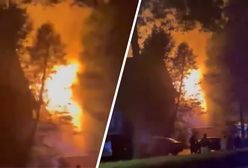 Pożar bloku w Ciechanowie. Ewakuowano mieszkańców