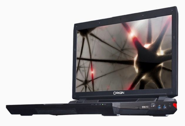 Origin PC EON17-SLX laptop dla graczy widok profil