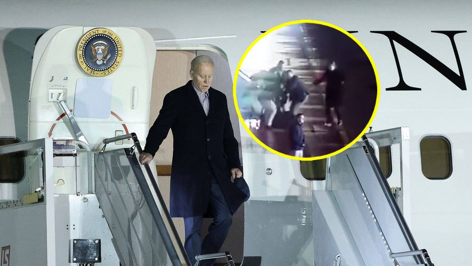 Joe Biden wylądował w Warszawie