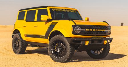 Ford Bronco na wypasie od Manharta. Tylko w Europie i tylko w 10 sztukach