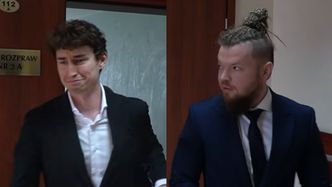Marcin Dubiel zalał się łzami po wygranej w sądzie. Nagrano też reakcję skazanego Sylwestra Wardęgi