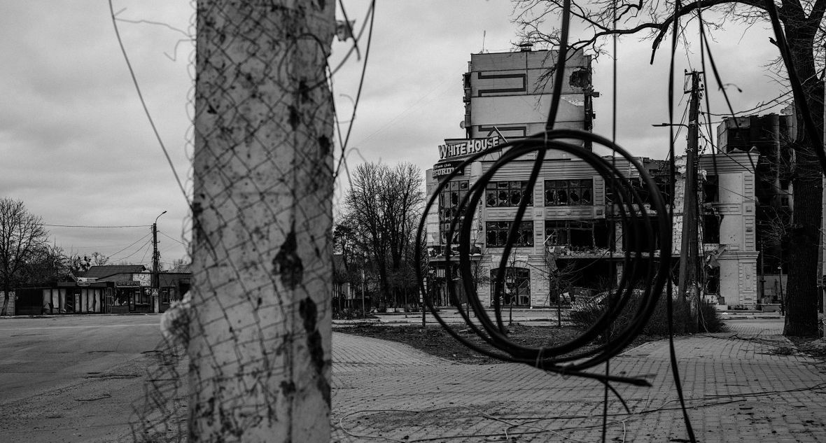 Irpień. Zniszczone miasto po rosyjskiej okupacji