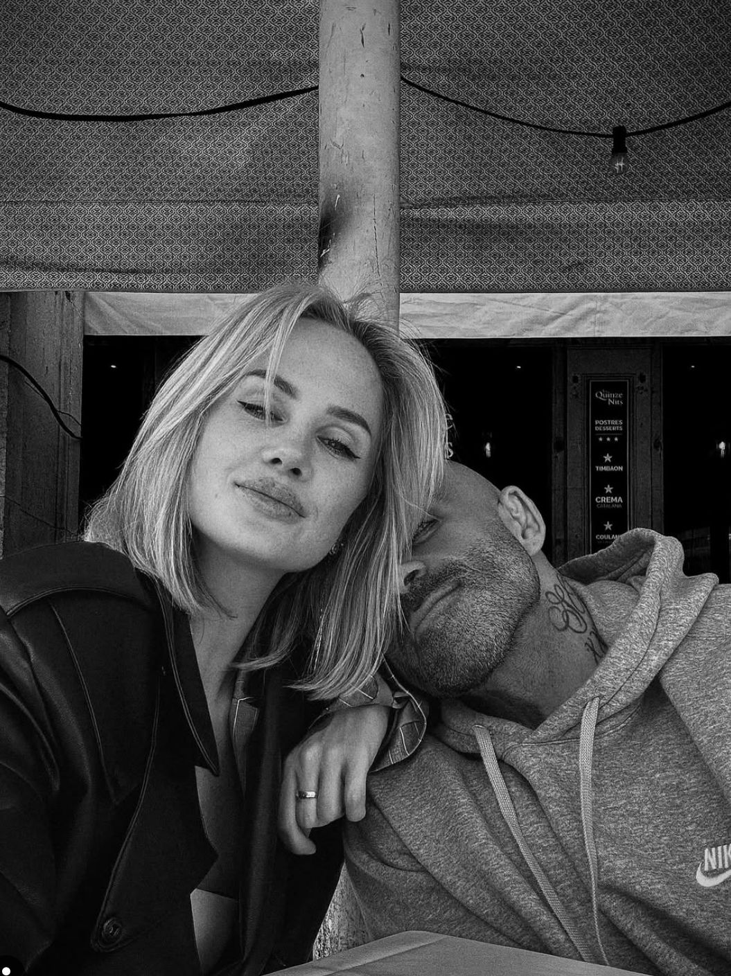 Akopa Szostak z ukochaną Marceliną