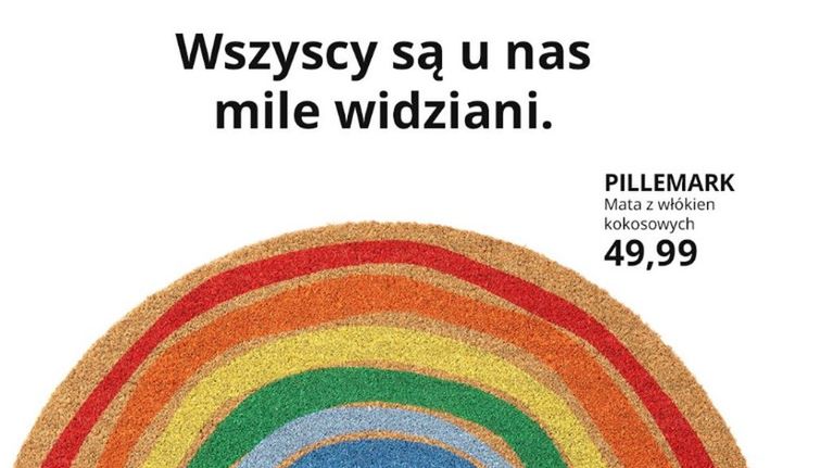 Wycieraczka jest w sprzedaży od dawna, ale teraz otrzymała nowy kontekst