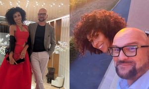 Omenaa Mensah i Rafał Brzoska celebrują rocznicę na bogato: romantyczna kolacja i tworzenie własnego szampana (ZDJĘCIA)