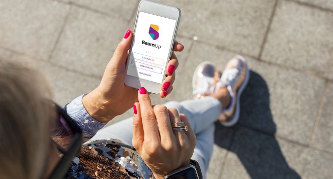 Koniec aplikacji BeamUp