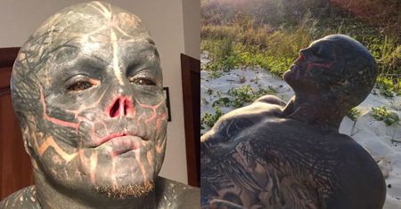 "Najbardziej zmodyfikowany człowiek świata" pokazał, jak wyglądał DWA LATA TEMU. Internauci: "Nawet przypominał człowieka" (FOTO)