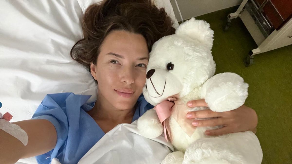 Ewa Chodakowska w szpitalu