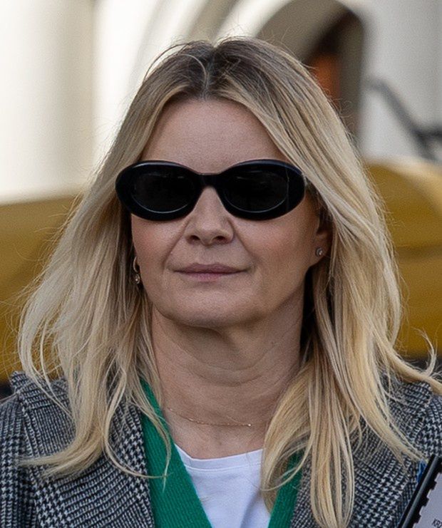 Małgorzata Kożuchowska na mieście
