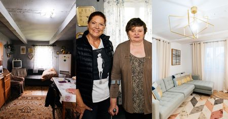 "Nasz nowy dom". Zobaczcie, jak ekipa Katarzyny Dowbor odmieniła dom pani Elżbiety i jej córki (ZDJĘCIA)