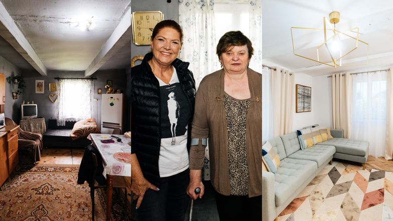 "Nasz nowy dom". Zobaczcie, jak ekipa Katarzyny Dowbor odmieniła dom pani Elżbiety i jej córki (ZDJĘCIA)