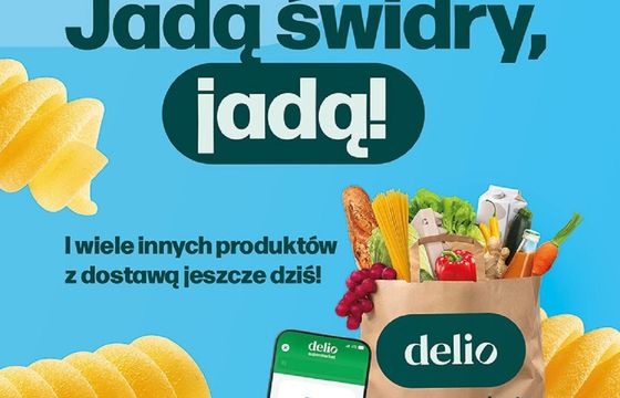 "Jadą świdry, jadą" i "Śmietanka towarzyska" w reklamach Delio