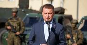 Błaszczak podał liczbę polskich żołnierzy pod bronią