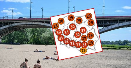 Nawet 33 stopnie. Jednego dnia wszystko się zmieni