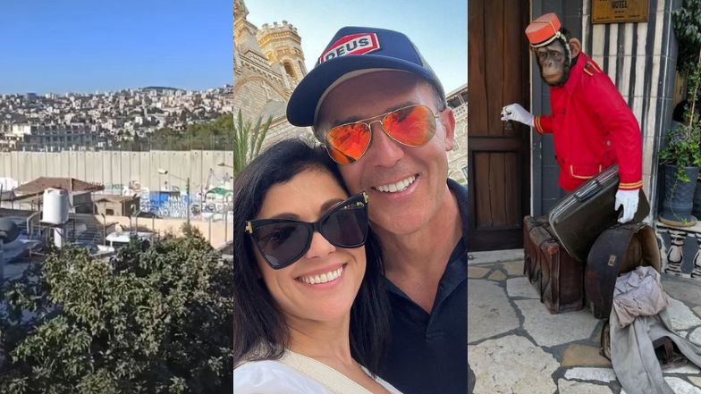 Katarzyna Cichopek i Maciej Kurzajewski relacjonują pobyt w Betlejem