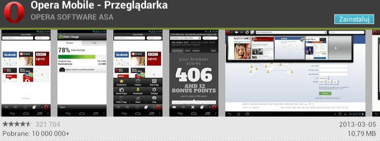Opera Mobile - jak zainstalować? Poradnik [Android] 2