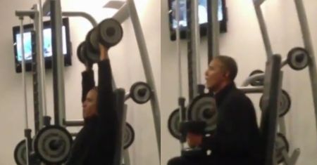 Barack Obama ĆWICZY KLATĘ na polskiej siłowni!