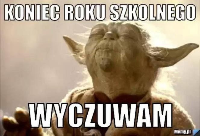 Memy z okazji zakończenia roku szkolnego