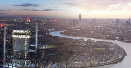 7,3 miliarda pikseli przez 24 godziny. Zobacz niesamowity timelapse Londynu