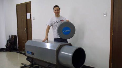 Sprzedam największy fotograficzny teleobiektyw świata - Canon 5200mm f/14 1