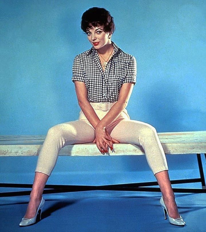 Joan Collins w latach 60.Instagram/joancollinsobsessions