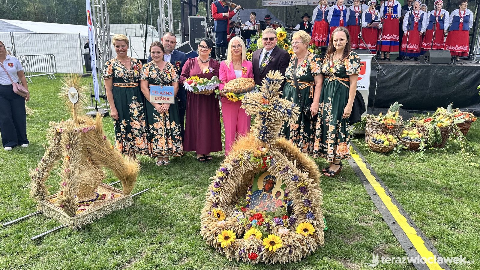 Dożynki Gminy Włocławek w Smólniku