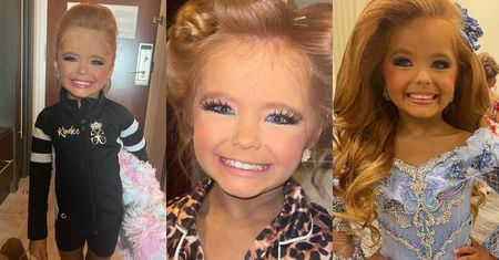 Oto Kynlee Heiman, 5-LETNIA MAŁA MISS i utytułowana "królowa piękności". Pokazała, jak wygląda BEZ MAKIJAŻU... (FOTO)