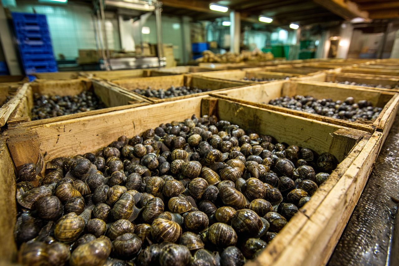 Świąteczny dramat we Francji. Z farmy pod Reims zniknęły ślimaki warte 90 tys. euro