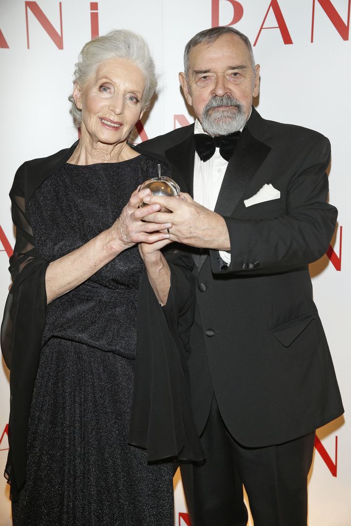 Helena Norowicz i Marian Pysznik w 2017 r.