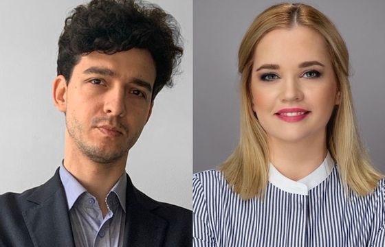 Patrycja Jaksim i Krzysztof Kwintkiewicz w more communications agency