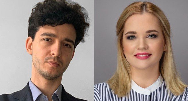 Patrycja Jaksim i Krzysztof Kwintkiewicz w more communications agency