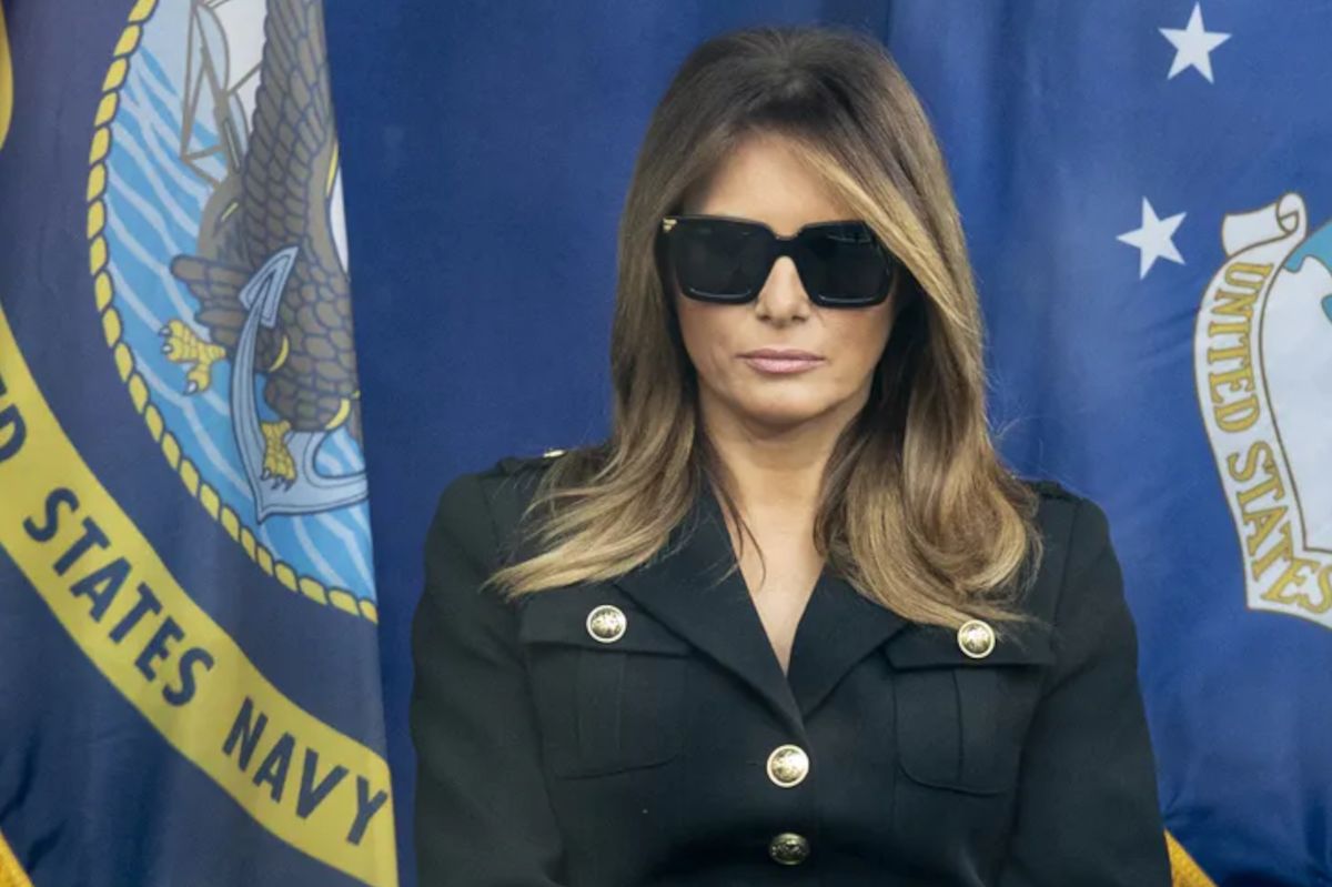 Melania Trump is back.