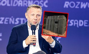 Wzmocniono posterunki na granicy. Kierwiński pokazał zdjęcie