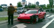 Ferrari 458 Italia rozbite w Polsce!