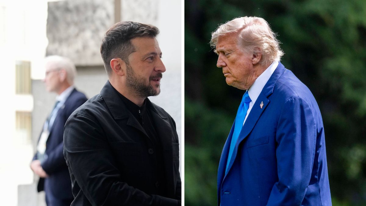 Ma dojść do spotkania Zełenskiego z Trumpem