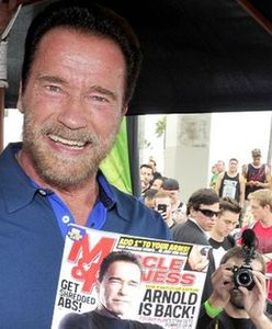 Arnold Schwarzenegger trenuje w łóżku
