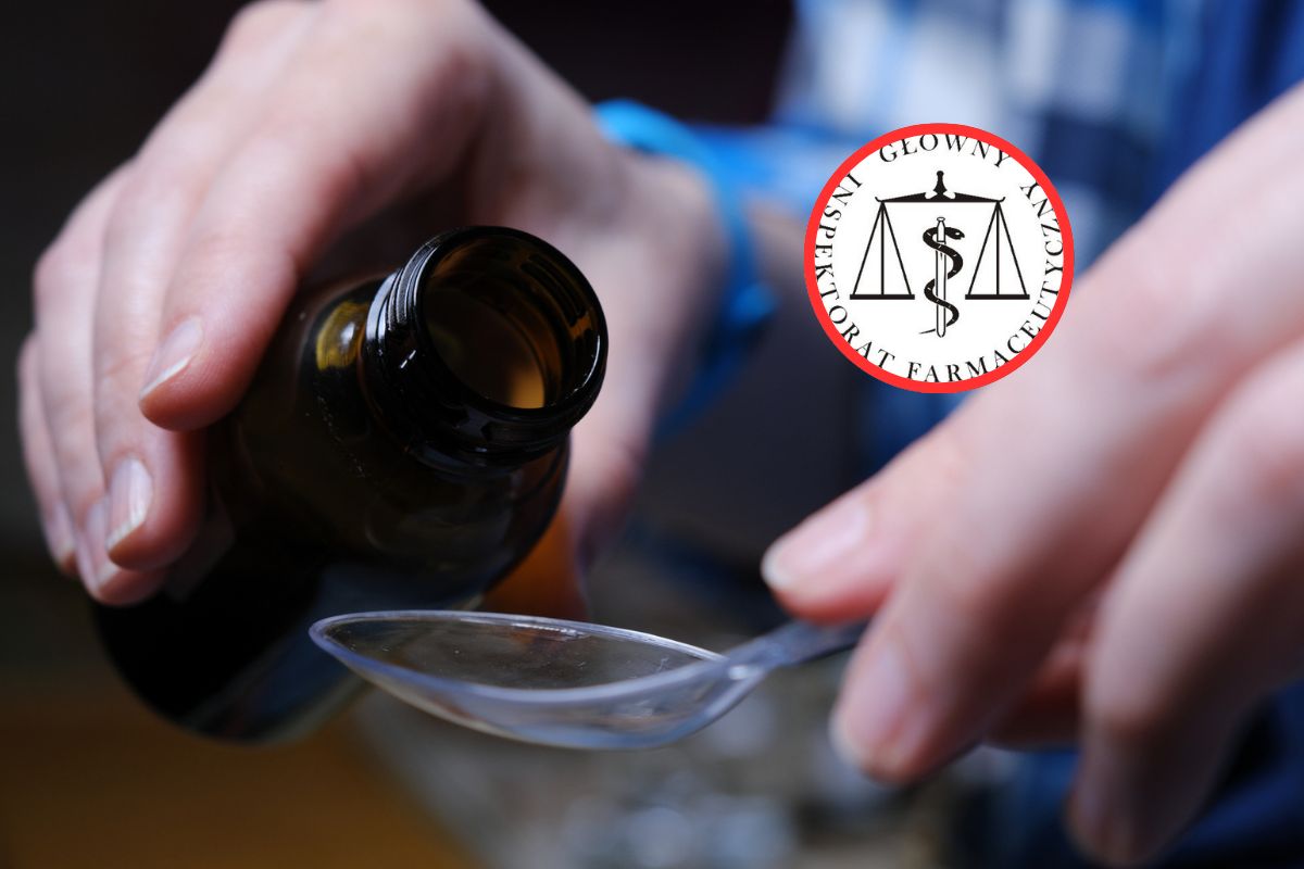Syrop na kaszel wycofany z obrotu. GIF wskazał osiem serii