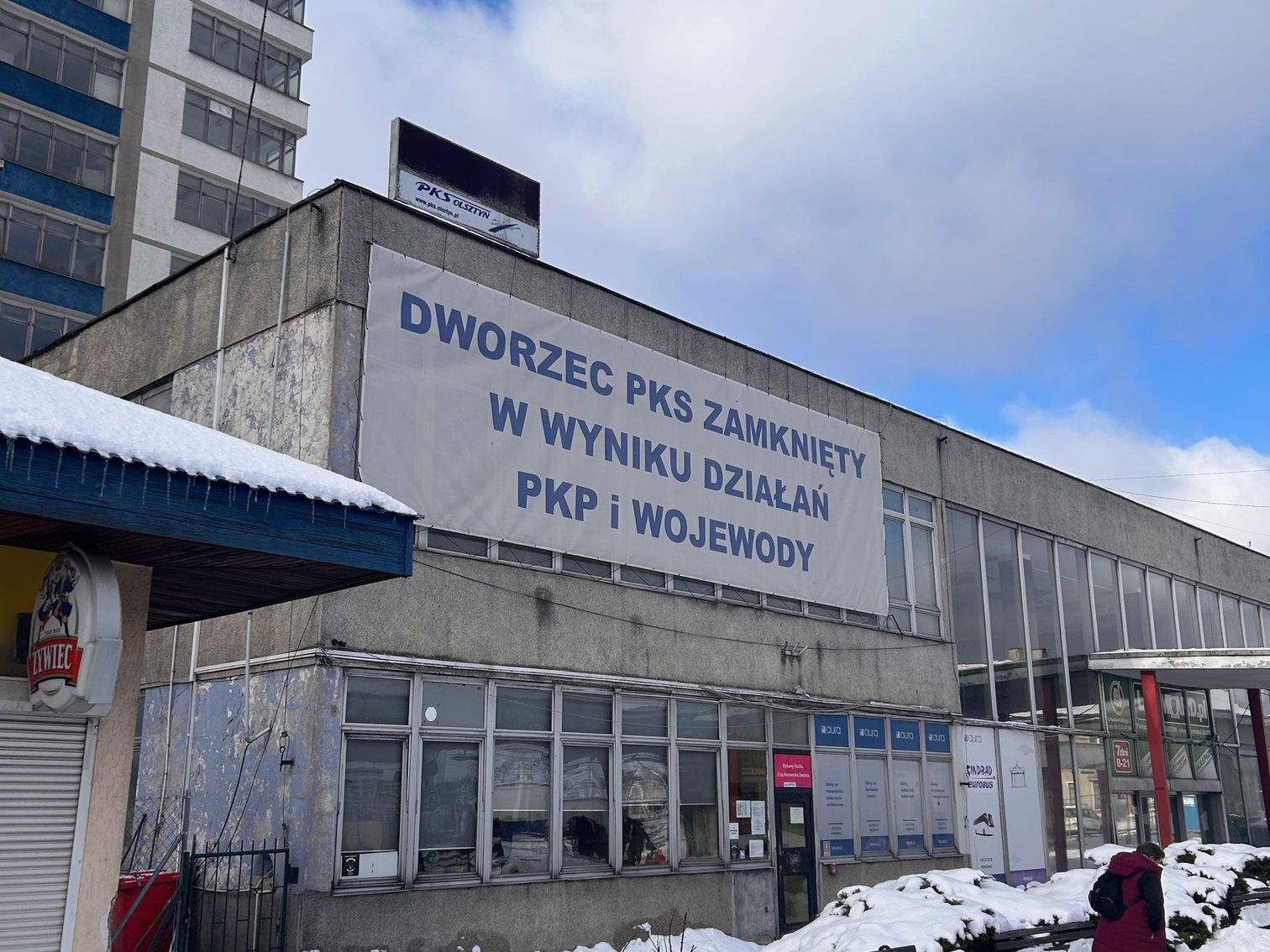 Dworzec w Olsztynie 