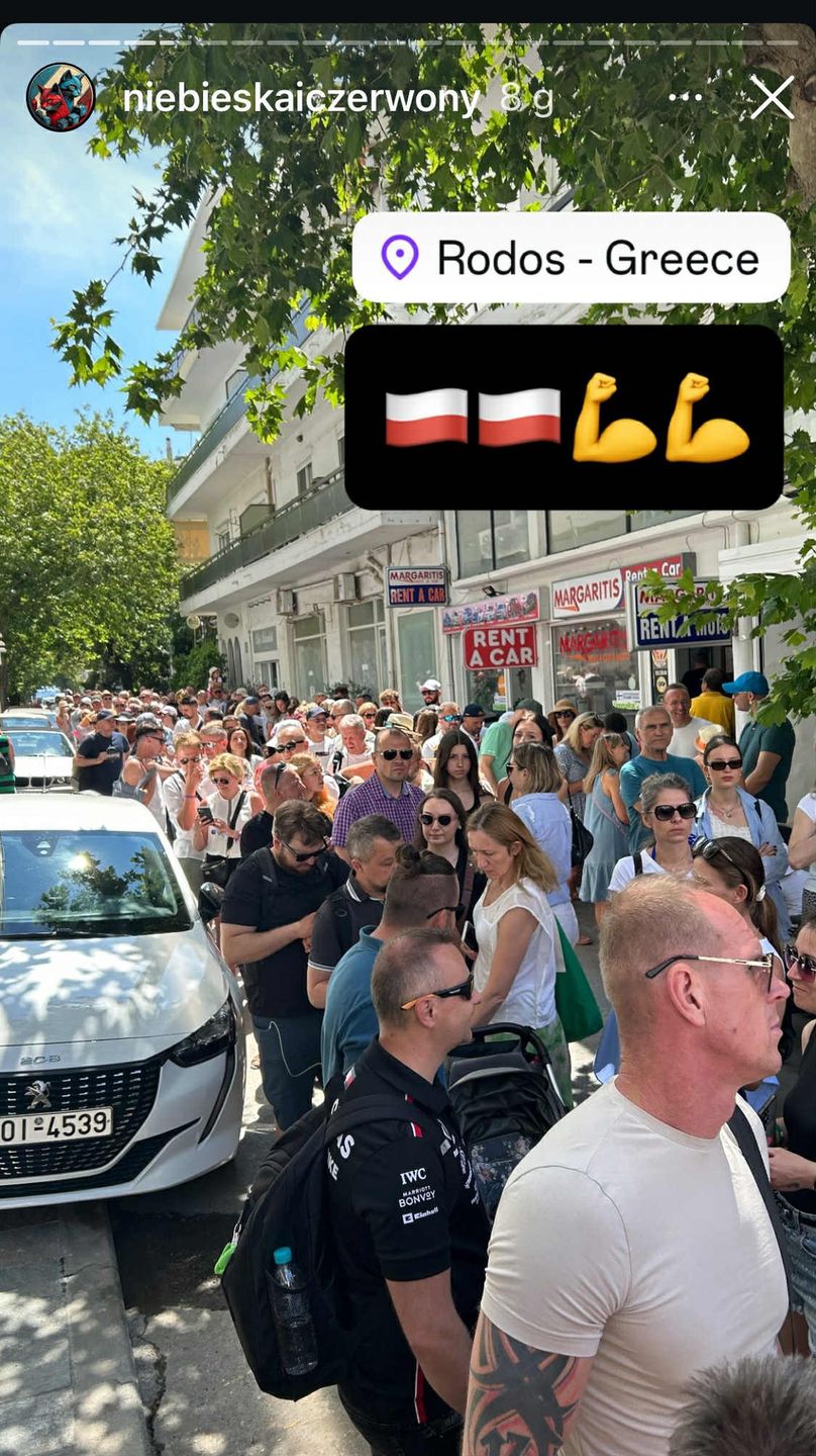 Kolejki na Rodos
