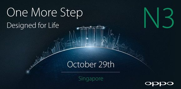 Oppo N3 smartfon premiera zaproszenie