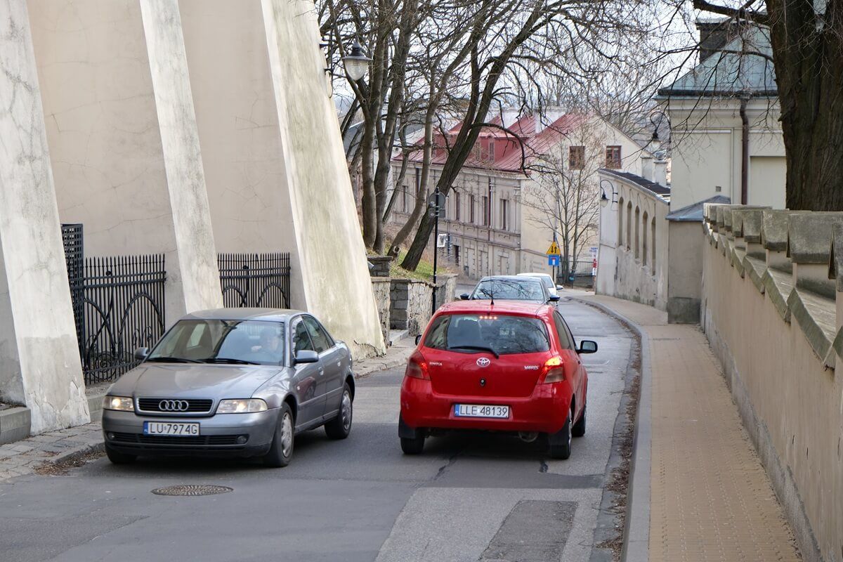 Awaria sieci kanalizacyjnej na ul. Podwale w Lublinie