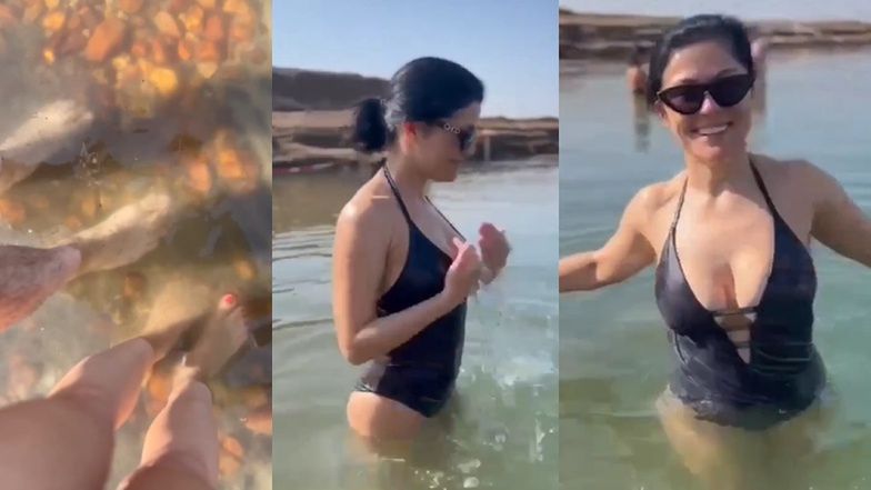 Katarzyna Cichopek i Maciej Kurzajewski w Jordanii