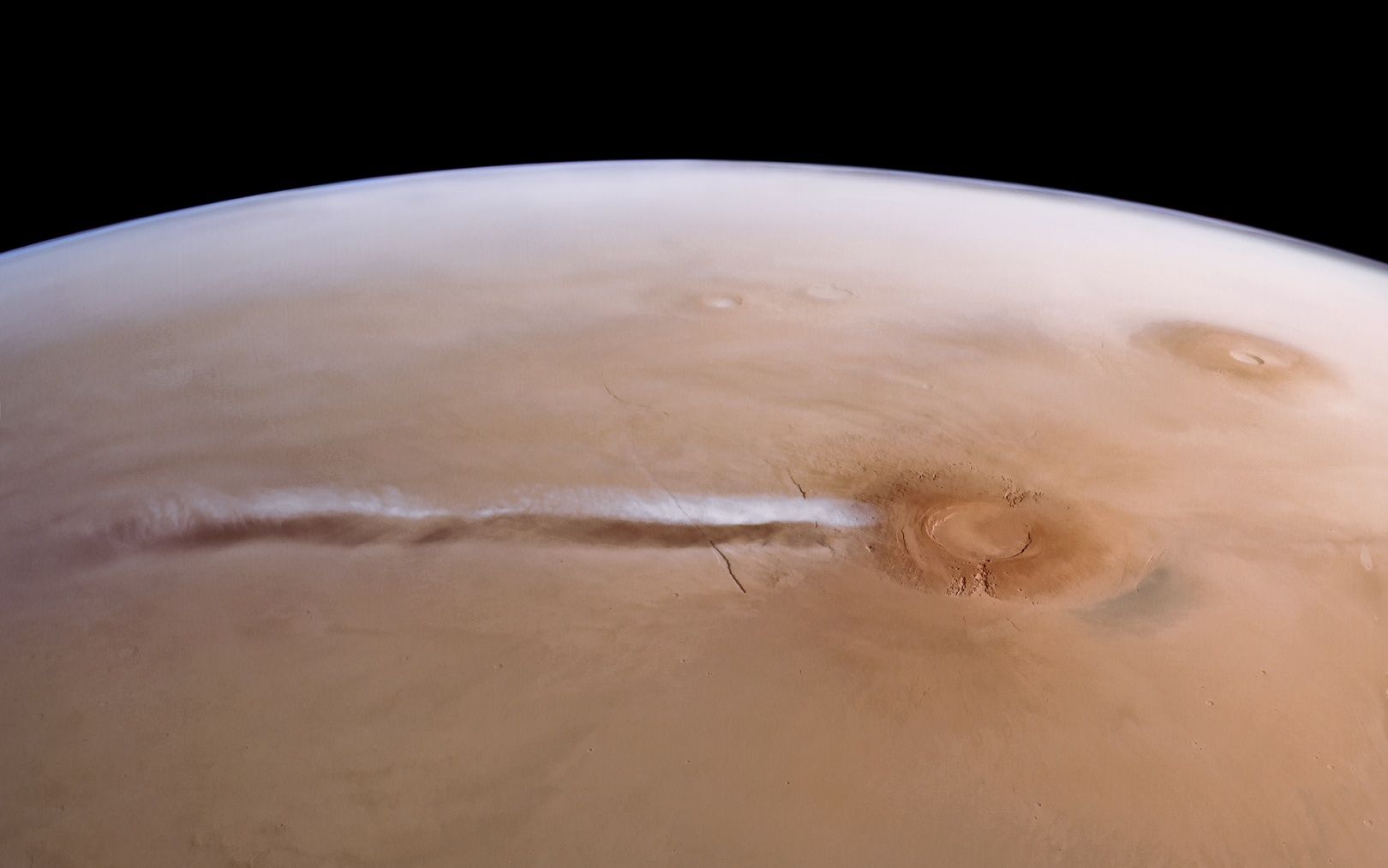 Arsia Mons chmura