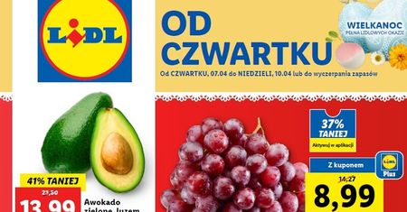 Lidl gazetka od 7.04. Promocje w Lidlu od czwartku 7 kwietnia