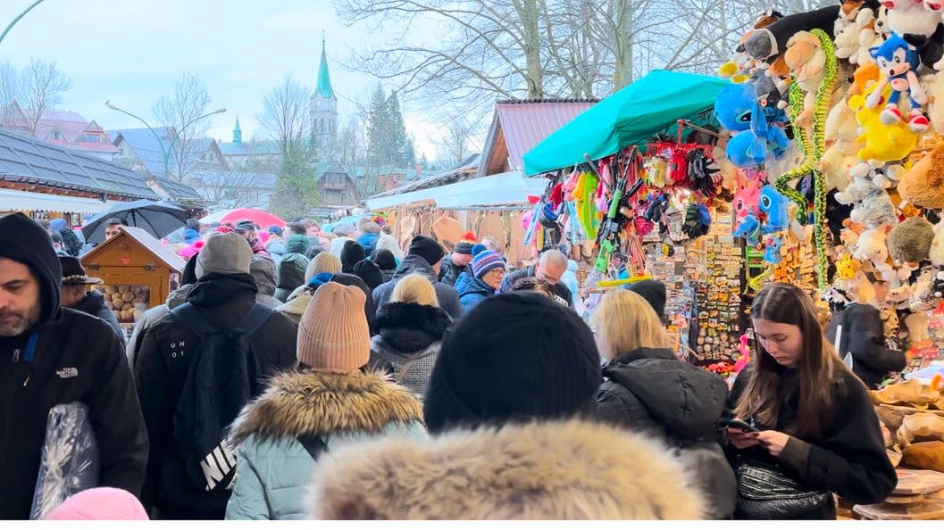 W takim tłumie łatwo się zgubić 